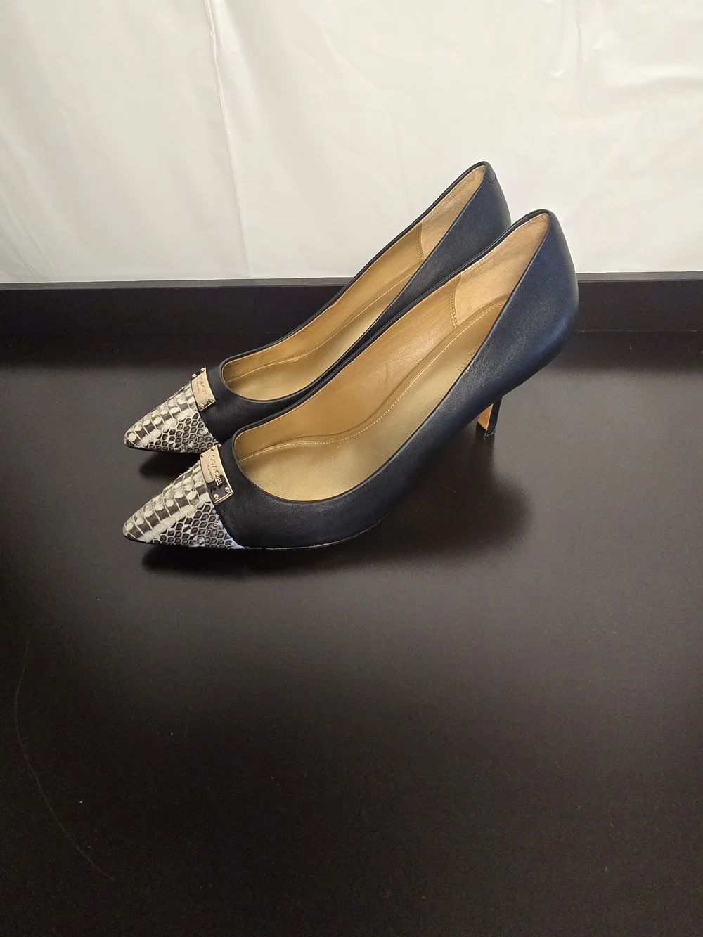 Coach Zan Leather Pumps With Box Size 8.5